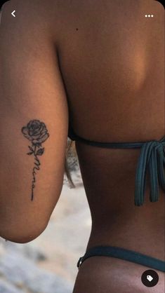 Dager Tattoos Butterfly, Memorial Tattoo Husband My Love, Shoulder And Upper Arm Tattoos For Women Meaningful, Best Places For Tattoos On Women, Mid Thigh Tattoos Women, Thigh Tattoos Women Writing, Tattoos For Women Thigh, Tattoos On Shoulder, Thigh Tattoo Ideas