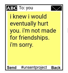 Unsent Messages, The Unsent Project, Unsent Project, Abc, Ships, Feelings