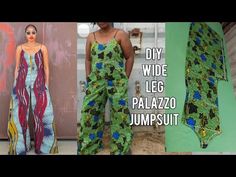 YouTube Diy Jumpsuit Pattern Free, Jumpsuit Pattern Sewing Free, Loose Jumpsuit Pattern, Diy Jumpsuit Pattern, Pattern Drafting Tutorials Blouses, Jumpsuit Pattern Free, Sew Jumpsuit, Jumpsuit Diy, Basic Bodice Pattern