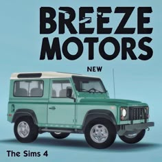 the new brochure for breeze motors is shown in this advertiser's advertisement