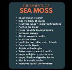 Benefits Of Sea Moss, Irish Sea Moss, Natural Healing Remedies, Irish Sea, Thyroid Health, Sea Moss, Healing Herbs