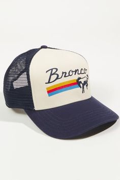 Bronco Trucker Hat | Altar'd State Trucker Hat Outfit, Baseball Hat Outfit, Bronco Truck, Women Trucker, Navy Outfit, Top Golf, Vintage Trucker Hats, Trendy Hat, Baseball Trucker Hat