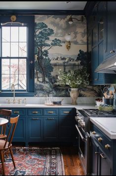 Coloured Kitchens, Neutral Backsplash Kitchen, Kitchen Shelf Styling, Moody Kitchen, Coastal Kitchen Design, Bold Kitchen, Small Cottage Kitchen, Painted Kitchen Cabinets Colors, Gray And White Kitchen