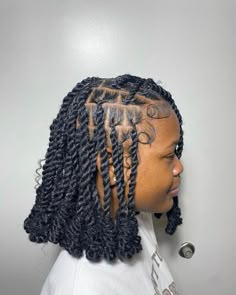 Locs invisible cute locs hairstyles Short Locs Hairstyles, Faux Locs Hairstyles, Quick Braided Hairstyles, Twist Braid Hairstyles, Hair Twist Styles