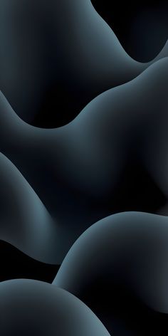 an abstract black and white background with wavy shapes