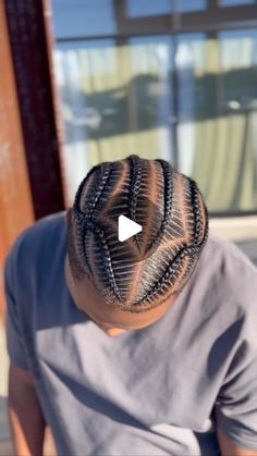 Cornrows For Boys, 4 Braids Hairstyle, Short Braid