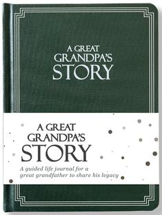 a great grandpa's story book cover