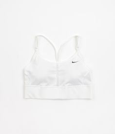 Nike Womens Clothes, White Nike Sweatshirt, Sports Bra Nike, Bra Nike, Womens Sports, White Bras, White Sports Bra