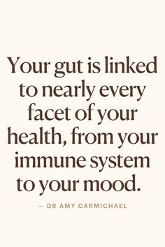 Gut Health Symptoms, Health And Healing, Immune System Quotes, Gut Health Meals, Gut Health Quotes, Recipes For Digestion, Gut Health Meal Plan, Gut Health Aesthetic, Eating For Gut Health