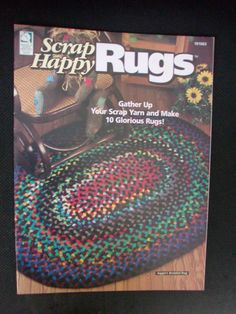 a magazine with an image of a rug on the cover