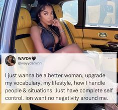 a woman sitting in the passenger seat of a car