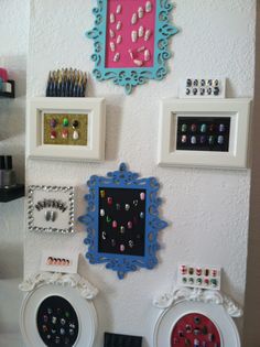 Nail Display Ideas, Nail Art Display Ideas