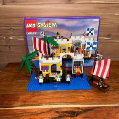 the lego system is in its box and ready to be played with it's contents