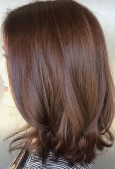 Rambut Brunette, Hair Color Chocolate, Chocolate Brown Hair Color, Hair Color Auburn, Light Hair Color, Long Brown Hair, Trendy Hair Color, Hair Color Highlights, Auburn Hair