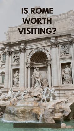 fountain in rome The Colosseum, Trevi Fountain, Ancient Ruins, Iconic Landmarks, Ancient Rome, Roman Empire