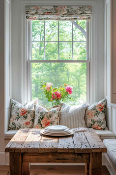 40+ Charming Farmhouse Breakfast Nook Ideas Farmhouse Breakfast Nook, Farmhouse Breakfast, Farmhouse Cottage Kitchen, Cottage Kitchen Ideas, Casserole Healthy, Country Cottage Living, Breakfast Nook Ideas, Cottagecore Living, Nook Ideas