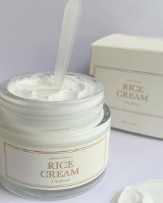 I’m from Rice Cream 🌾🤍 A true natural skincare gem! I’m from Rice Cream is simple deeply nourishing and perfect for those who have sensitive skin. Packed with natural ingredients like 77.78% Rice Extract, minerals, vitamin B and E, which effectively control sebum production. This rice cream specifically helps improve skin tone and barrier from sun damage. It instantly melts on the skin upon applying leaving a glowing and plump complexion. Because of its thick consistency and super hydratin... Im From Rice Cream, Rice Aesthetic, Skincare Moisturizer, Skincare Store, Aesthetic Skincare, Korean Products, Improve Skin Tone, Skin Care Cream