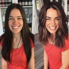 Long To Short Hair, Redken Shades Eq, Hair Control, Curly Bob Hairstyles, After Photos, Medium Hair Cuts, Long Bob, Hair Transformation