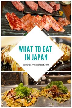 what to eat in japan with text overlay