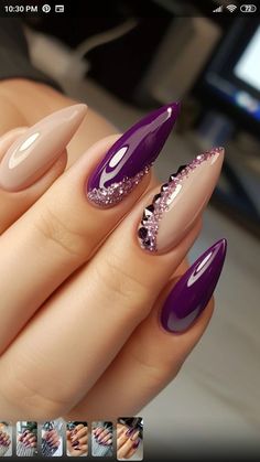 Nail Academy, Small Nails, Nagellack Trends, Fancy Nails Designs, Nails Salon, Makijaż Smokey Eye, Diamond Nails, Coffin Nails Designs