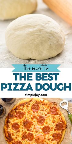 the secret to the best pizza dough