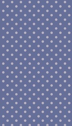 a blue background with white polka dots