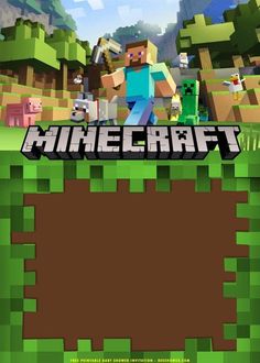 an image of a minecraft poster