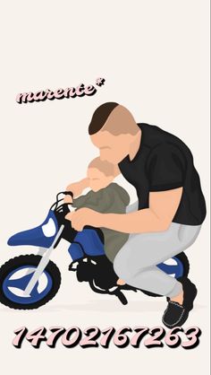 a man on a motorbike with the words mammar