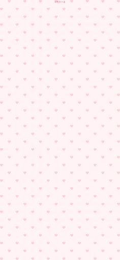 a pink wallpaper with hearts on it