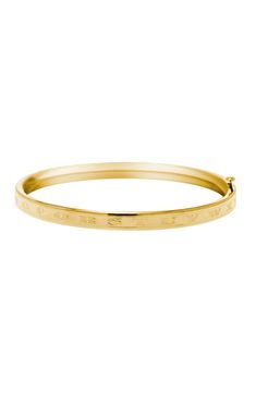 Mignonette 'Alpha Baby' Gold Bracelet | Nordstrom Baby Jewelry Gold Newborn, Baby Bracelet Gold, Baby Jewelry Gold, Mother Daughter Bracelets, Cultured Pearl Bracelet, Latest Bracelets, Baby Bangles, Bracelet Set Silver, Cross Earrings Studs