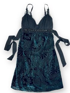 I just added a new item to eBay, Single Burnout Silk Velvet & lace Beaded Sweetheart Neck Tank Dress M L $199! #eBay #eBaySeller Embellished Sleeveless Lace Dress, Lace Empire Waist Party Dress, Embellished Fitted Lace Dress, Fitted Sleeveless Embellished Lace Dress, Fitted Embellished Lace Dress, Oc Inspo, Velvet Lace, Holy Communion, Sweetheart Neck