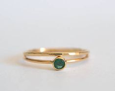 Items similar to Green Onyx Emerald Bezel Gold Ring, Perfect for Stacking, Layering Jewelry, Everyday Jewelry, Petite Ring, Dainty Ring, Emerald Green Ring on Etsy Dainty Green Stackable Rings For Anniversary, Green Emerald Stackable Ring, Stackable Gemstone Rings For May Birthstone, Everyday Stackable Gemstone Rings For May Birthstone, Everyday Gemstone Ring For May Birthstone, Fine Jewelry Green Stackable Birthstone Rings, Green Stackable Birthstone Ring Round, Green Stackable Birthstone Ring With Round Shape, Green Stackable Round Birthstone Ring