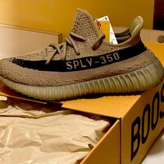 Brand New Had Them Shipped, But They Were The Wrong Size And Never Wore Them Grey Yeezy, Mens Shoes Sneakers, Men's Shoes, Buy Online, Man Shop, Brand New, Sneakers, Grey, How To Wear