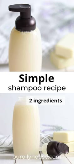 This all-natural shampoo is made with castile soap, essential oils, and jojoba oil. All of which can help restore damaged hair, hydrate your strands, and help to replenish natural oils. Homemade Shampoo With Castile Soap, Castor Oil Shampoo Diy, Diy Shampoo No Castile Soap, Diy Shampoo With Castor Oil, Castor Oil Shampoo Bar Recipe, Castile Soap Shampoo Recipe, Diy Shampoo Without Castile Soap, Homade Shampoo Natural, Castille Soap Recipes