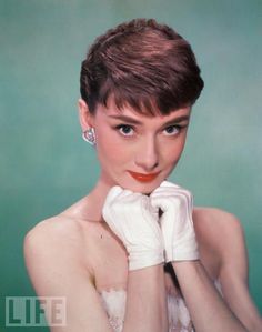 Oud Hollywood, Audrey Hepburn Pixie, Jean Seberg, Richard Avedon, My Fair Lady, Jennifer Hudson