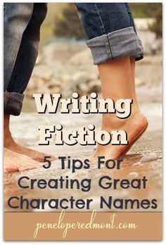 two people standing next to each other with the text writing fiction 5 tips for creating great character