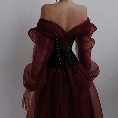 Wide Collar Dress, Red Gowns Elegant Royal, Dark Red Ball Dress, Red Gown Aesthetic, Dark Red Dress Short, Dark Red Formal Dress, Red Fantasy Dress, Dark Red Wedding Dress, Dark Red Gown