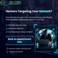 Unlock the power of VAPT services with RSK Cyber Security!

Our comprehensive solutions are tailored to safeguard your digital assets from every angle. From vulnerability assessment to penetration testing, we've got the expertise to fortify your defenses.

Let's secure your future together!

#vaptservices #penetrationtesting Dubai Uae, Enough Is Enough, In Dubai, Assessment, Peace Of Mind, Dubai, Let It Be