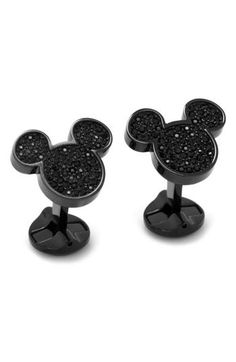 Iconic Disney design defines eye-catching cuff links with a crisp crystal shimmer. 3/4" x 5/8" Stainless steel Imported Walt Disney And Mickey Mouse, Walt Disney And Mickey, Incredibles Logo, Miniature Logo, Silver Mask, Alice And Wonderland Quotes, Alice And Wonderland, Disney Designs, I'm So Sorry