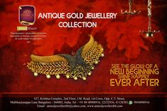 Manufacturers | wholesalers | Exporters Specialists in Antique & temple Jewellery & South Indian (916) jewellery Antique Gold Jewelry, Antique Gold, Temple