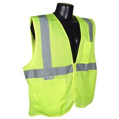 Fire Retardant green Mesh 5X Safety Vest, Size: 5XL, Greens Rockstar Birthday, Rockstar Birthday Party, Yellow Vest, Safety And First Aid, Uniform School, Reflective Vest, Georgia Boots, Construction Workers, Yellow Lime