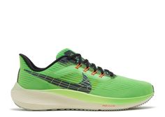 Air Zoom Pegasus 39 'Ekiden Zoom Pack' - Nike - DZ4776 343 - scream green/coconut milk/honeydew/black Nike Pegasus 39, Off White Dunk, Slides Nike, Kobe Lebron, Green Coconut, Jordan 4’s, Jordan Yeezy, Jordan 8