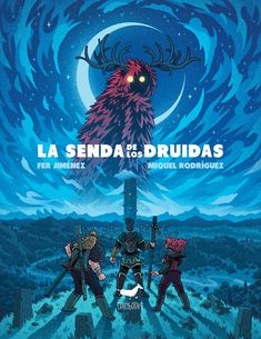 the movie poster for la senda de druidas