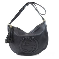 Gucci Soho Shoulder Bag Leather Women's Black Gucci Soho Shoulder Bag Leather Women's Black Length: Approximately 30cm Width: Approximately 42cm Gusset: Approximately 3cm Shoulder: Approximately 92-98cm Gucci Soho, Bags Gucci, Gucci Bags, Soho, Gucci Bag, Leather Shoulder Bag, Leather Women, Black Color, Bag Lady