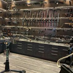 Gunshop Ideas, Armory Aesthetic, Tactical Room Ideas, Tactical Gear Room, Avengers Compound, Mafia House Aesthetic, Armory Room, Tactical Gear Storage, Security Room