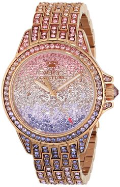 Juicy Couture Women's Stella Analog Display Quartz MultiColor Watch Juicy Couture Watch, Colorful Watches, Multicolor Jewelry, Juicy Couture Jewelry, Color Jewelry, Purple Jewelry, Quartz Jewelry, Analog Watch, Women Wrist Watch