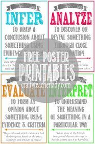 four different types of posters with the words in english and spanish, including an info sheet