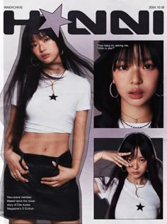 Newjeans Journal Ideas, Club Posters, Y2k Model, Retro Magazine, Magazine Spread, Shotting Photo