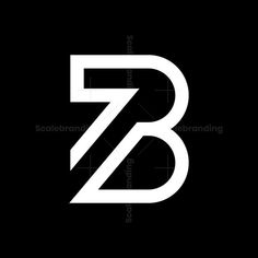 the letter b is made up of white letters on a black background, and it looks like