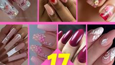 15 Stunning Burgundy Nail Colors for Winter 2023-2024 - thepinkgoose.com Plum Nail Polish, Fall Haircuts, Soft Pink Nails, Pink Nail Colors, Brown Nail, Navy Blue Nails, Nail Color Ideas